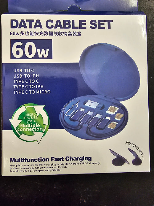 Box Câble 60w multifonction charge rapide L-19