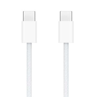 Cable Apple Tissé USB-C vers USB-C (1m) 60W A2795 blanc origine