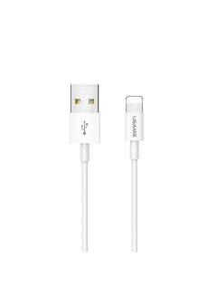 Câble iphone lightning USB Usams SJ283 Blanc 1m