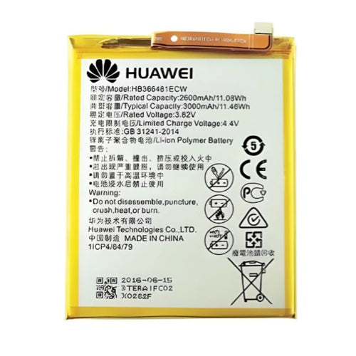 Batterie huawei P9/P20 lite/P10 lite/P8 lite/honor 8/honor 5c