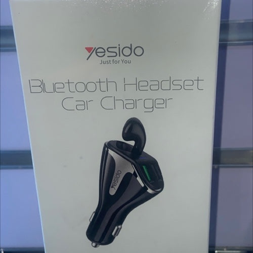 Chargeur auto + écouteur yesido Y37