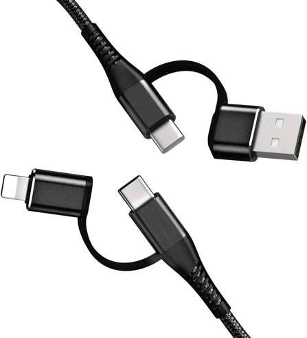 Câble usb et type-C vers type-C et lightning