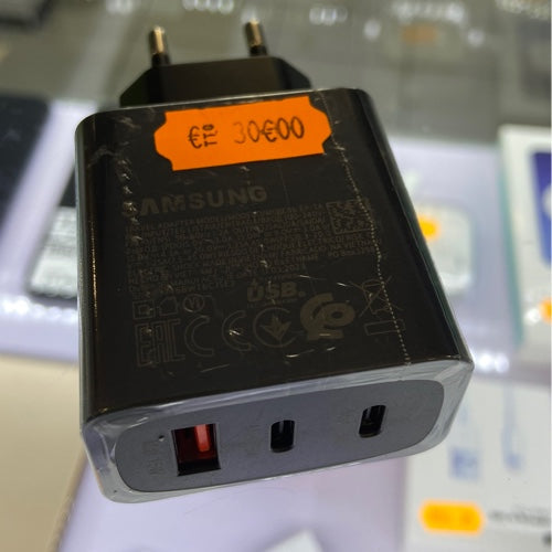 Chargeur secteur Samsung double usb c + usb