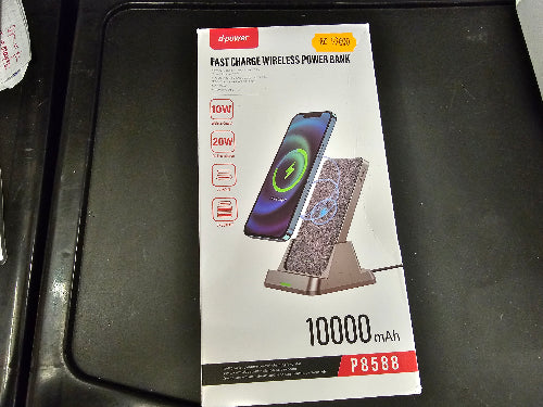 Fast charge wireless powerbank D-Power P8588