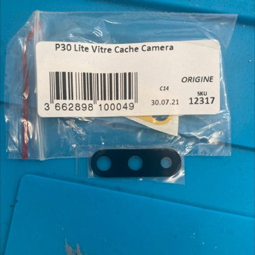 Vitre cache camera Huawei p30 lite