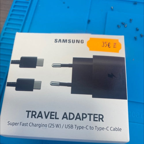 Kit chargeur Samsung / Double Type-C ultra rapide 25w