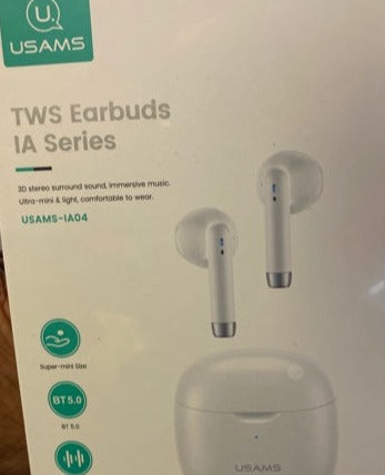Écouteur bluetooth 5.0 Usams two earbuds ia04 (style airpods)
