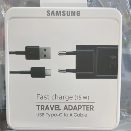 Kit chargeur/ câble Usb Type-C (fast charge) origine Samsung