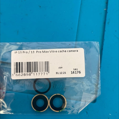 Vitre caméra arrière iphone 13/13mini/13 Pro/13 Pro Max