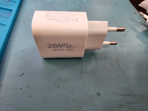 Chargeur secteur 25W PD 3.0 QC 3.0 usb/type C 25WAC