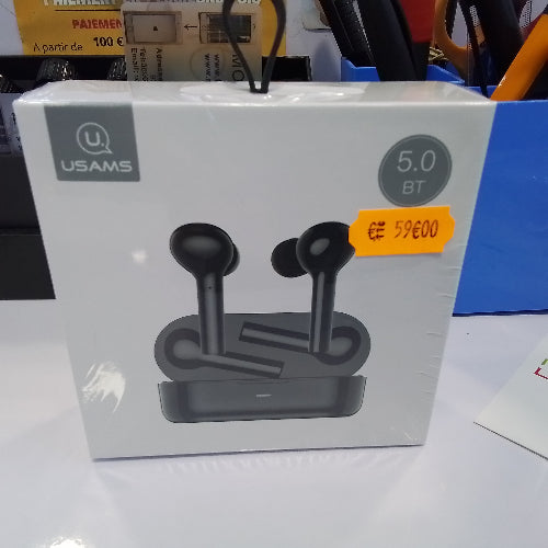 Ecouteur Bluetooth 5.0 façon airpods usams ( LA001)