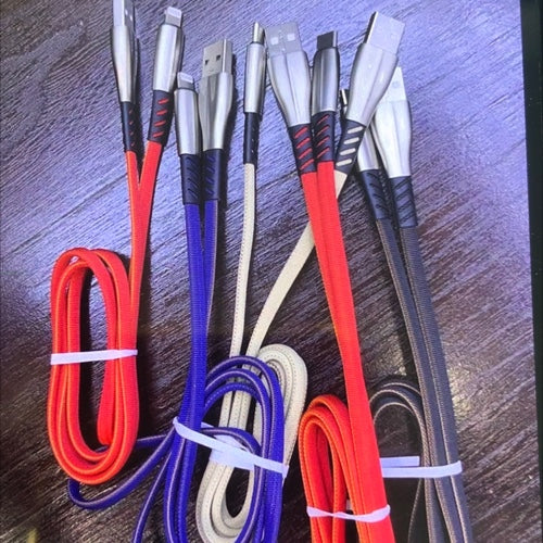 Cable USB Type-C tressé