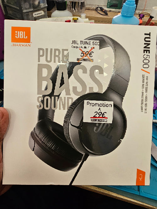 JbL casque Tune 500 noir