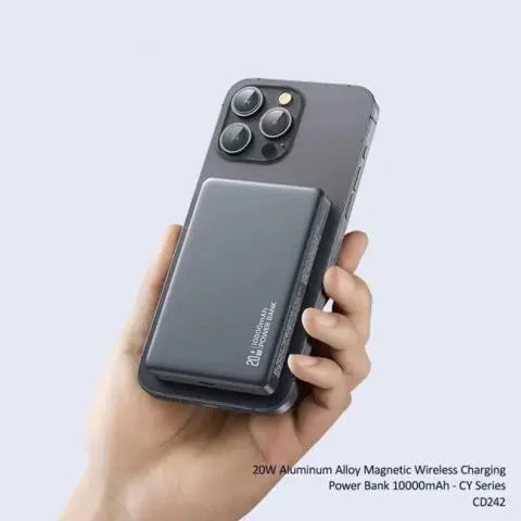 PowerBank Usams (10000 mAh) charge rapide 20W sans fil CD242