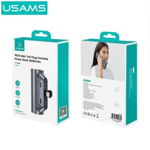 Mini powerbank 3000 mah type C usams cd248