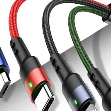 Câble 4 in 1 USAMS 1.2m 2A US-SJ317 for 2iP+Type-C+Micro Usb