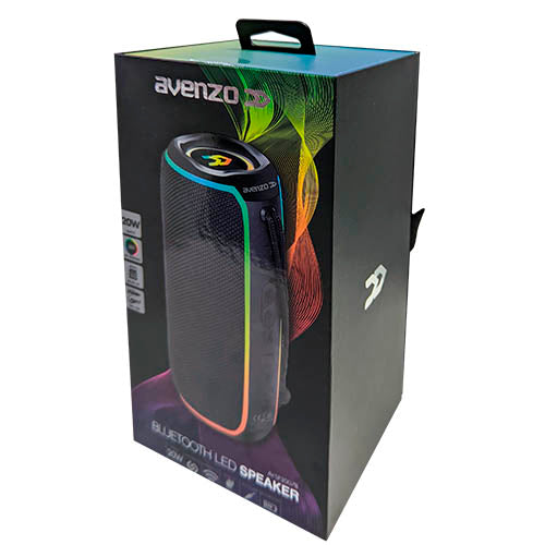 Avenzo AV-SP3007B Led Enceinte Bluetooth 20W