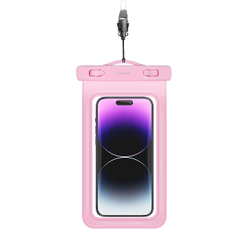 Pochette Water-Proof téléphone IPX8 Usams US-YD011 Rose