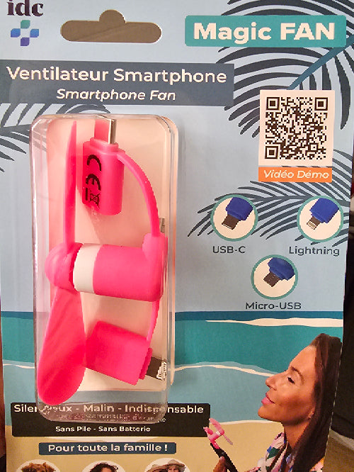 Magic Fan Rose (mini ventilateur)