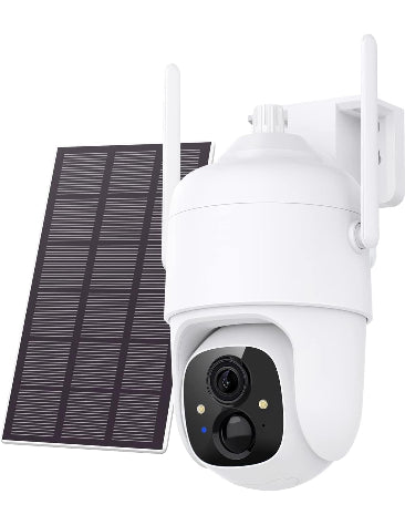 Caméra Vico PTZ 2k extérieur + panneau solaire CQ1