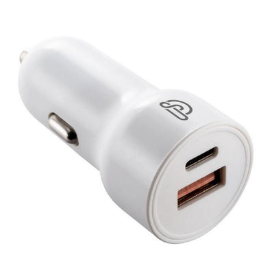 Chargeur allume cigare USB + type C