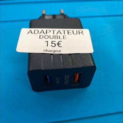 Chargeur double Qc